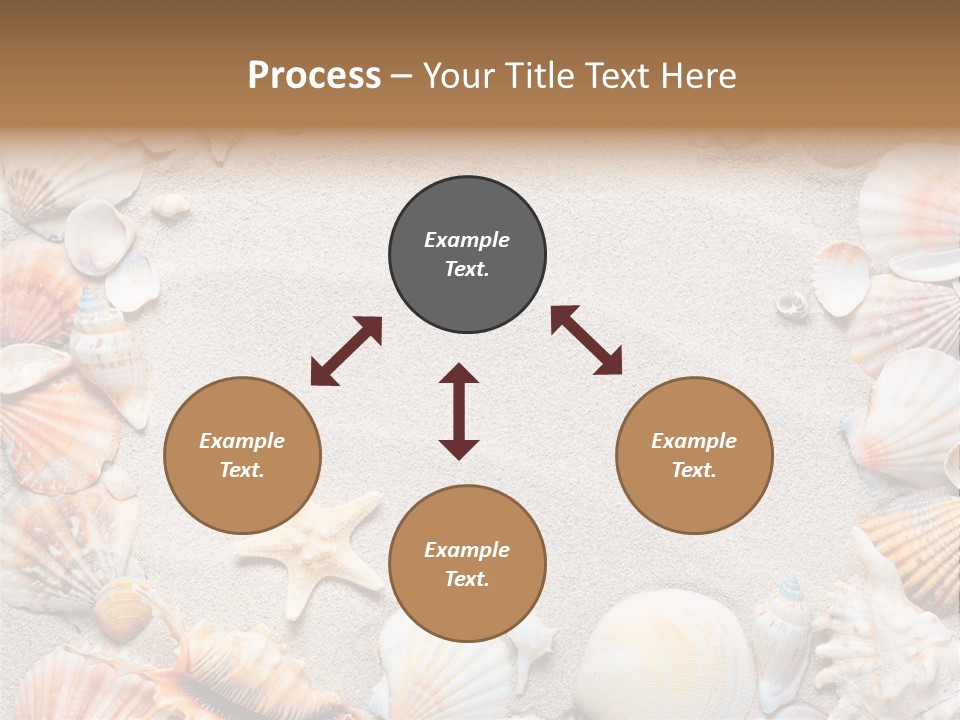 Natural Sandy Texture PowerPoint Template