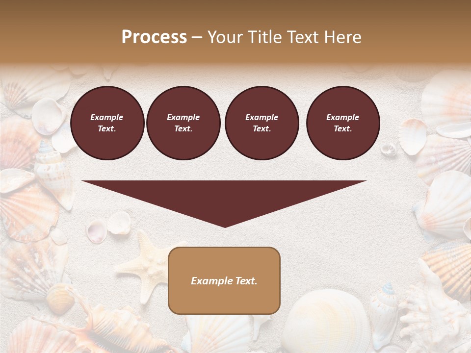 Natural Sandy Texture PowerPoint Template