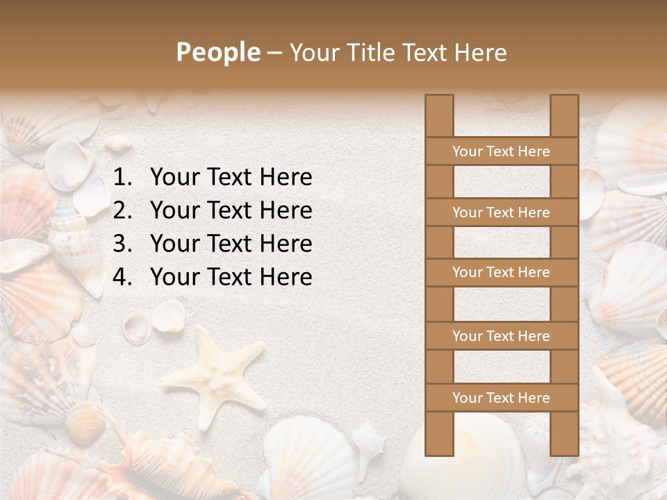 Natural Sandy Texture PowerPoint Template