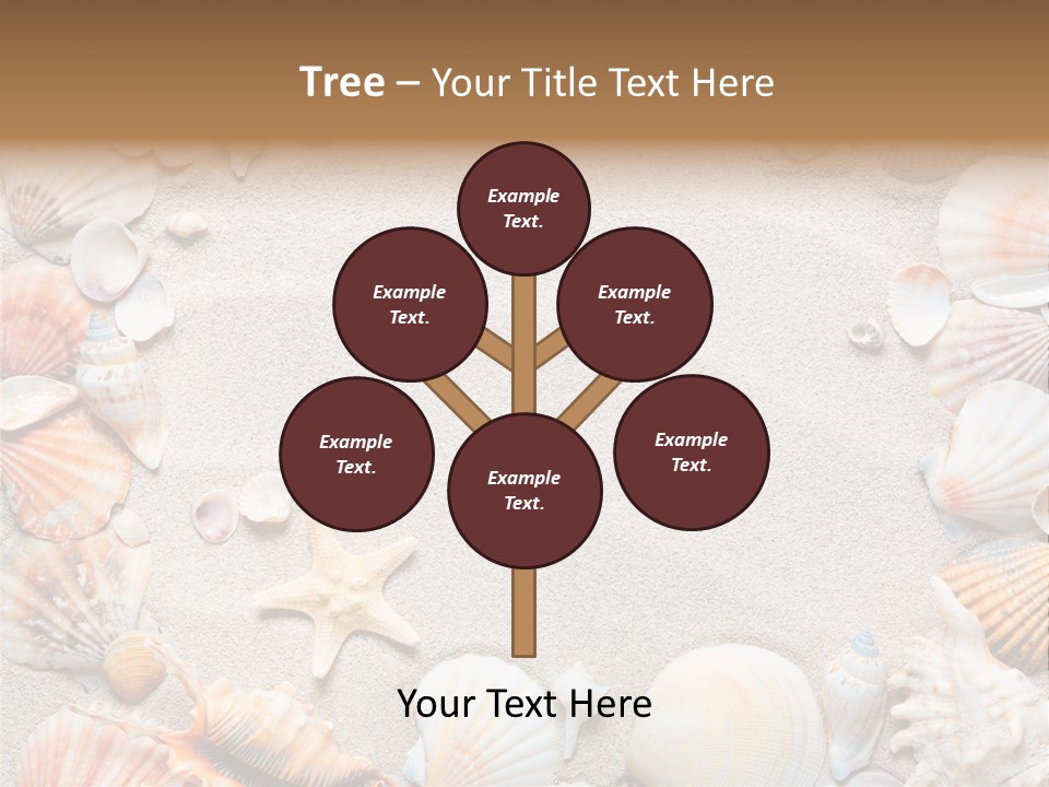 Natural Sandy Texture PowerPoint Template