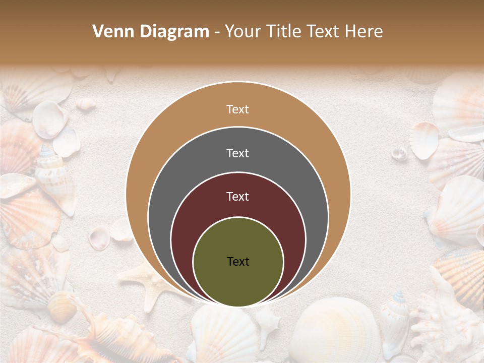 Natural Sandy Texture PowerPoint Template