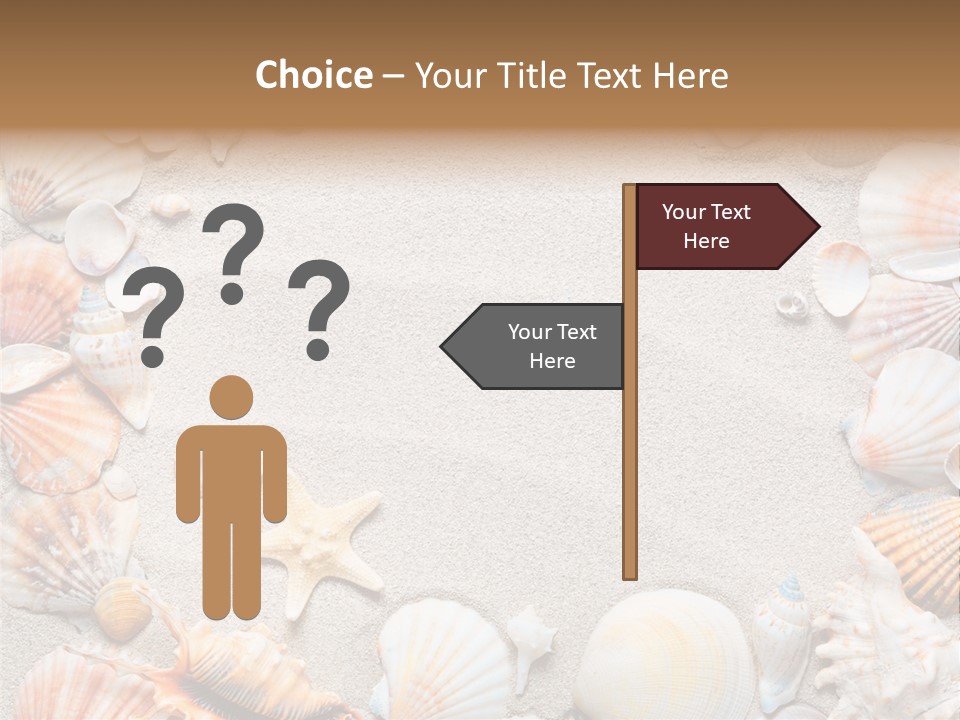 Natural Sandy Texture PowerPoint Template