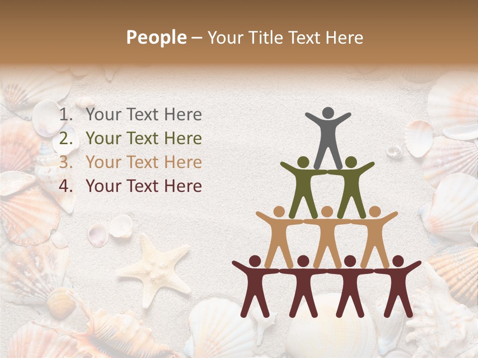 Natural Sandy Texture PowerPoint Template