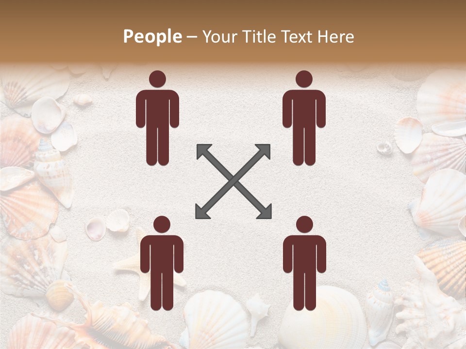 Natural Sandy Texture PowerPoint Template