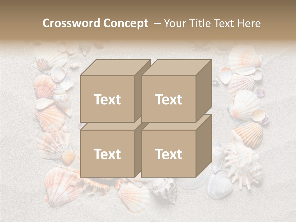 Sandy Abstract Shell PowerPoint Template