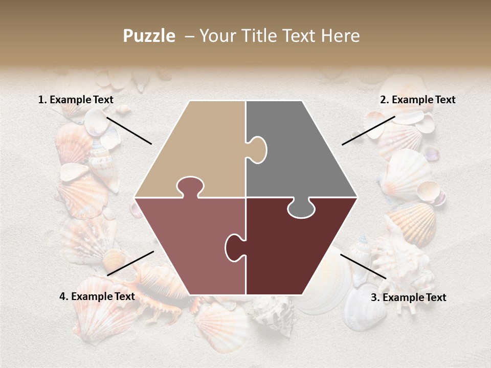 Sandy Abstract Shell PowerPoint Template