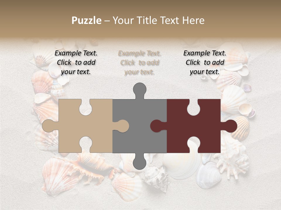 Sandy Abstract Shell PowerPoint Template
