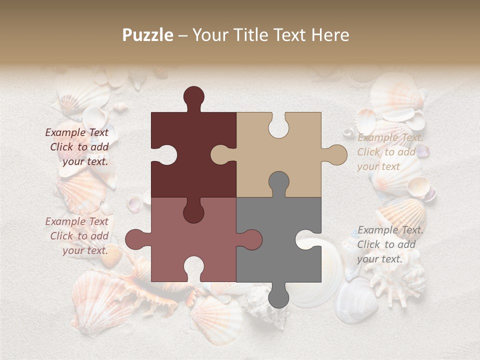 Sandy Abstract Shell PowerPoint Template