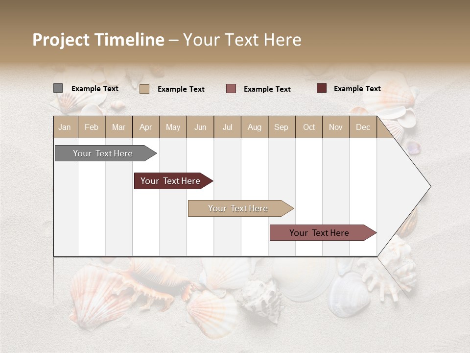 Sandy Abstract Shell PowerPoint Template