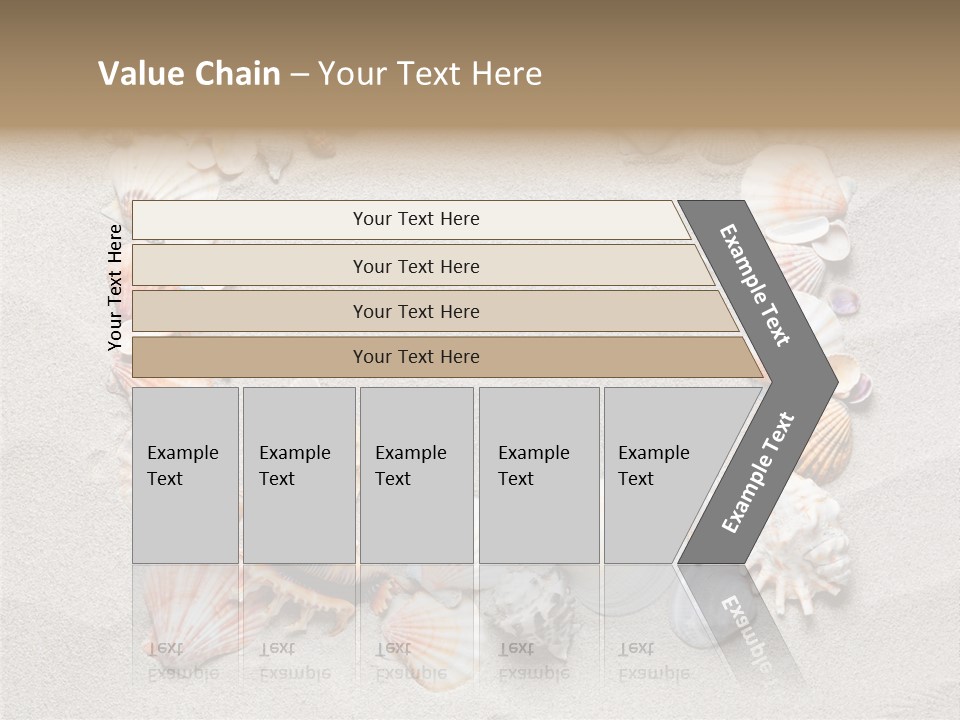 Sandy Abstract Shell PowerPoint Template