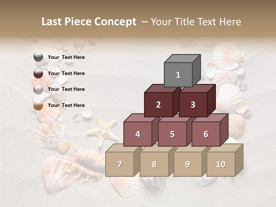 Sandy Abstract Shell PowerPoint Template