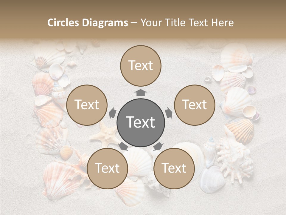 Sandy Abstract Shell PowerPoint Template