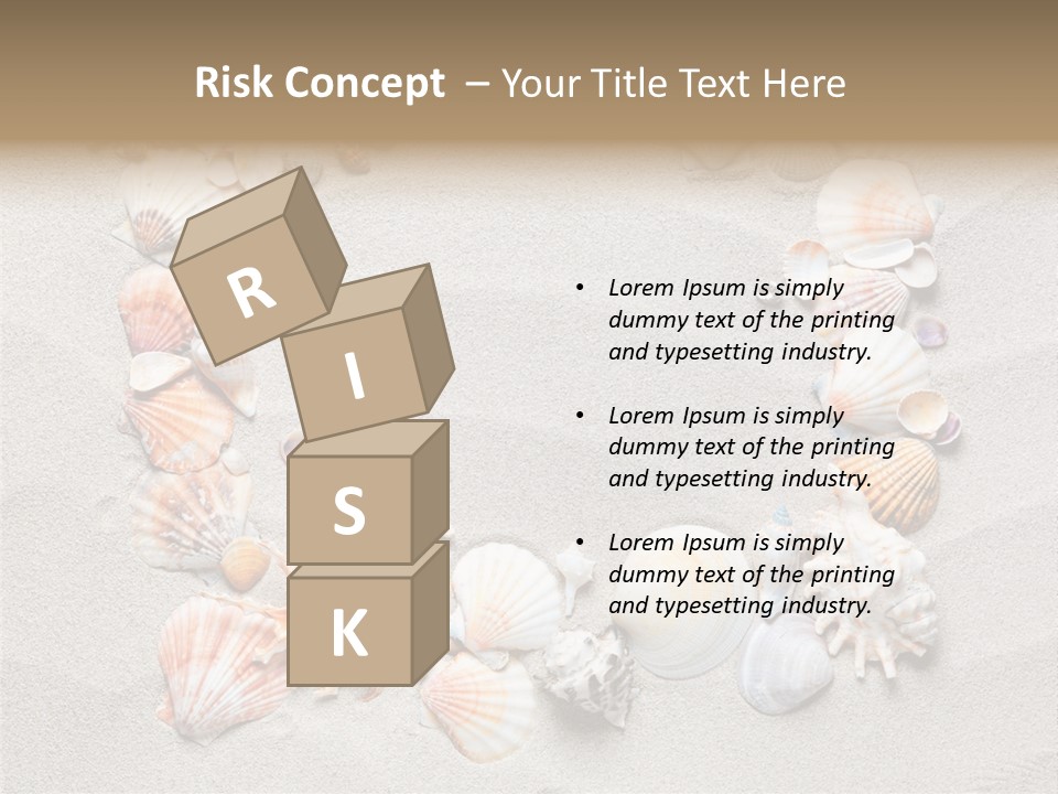Sandy Abstract Shell PowerPoint Template