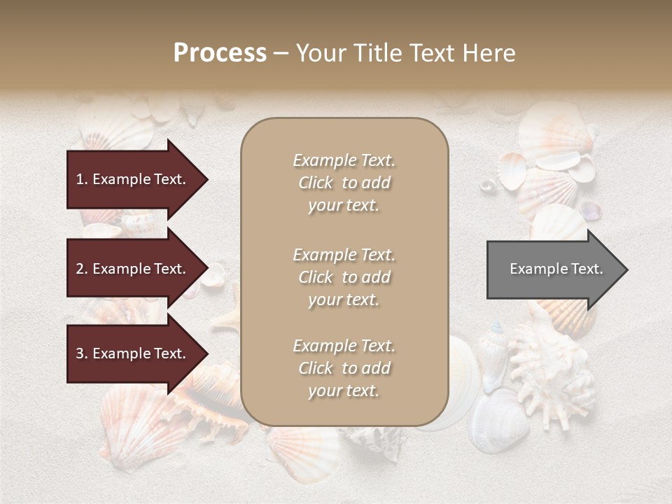 Sandy Abstract Shell PowerPoint Template