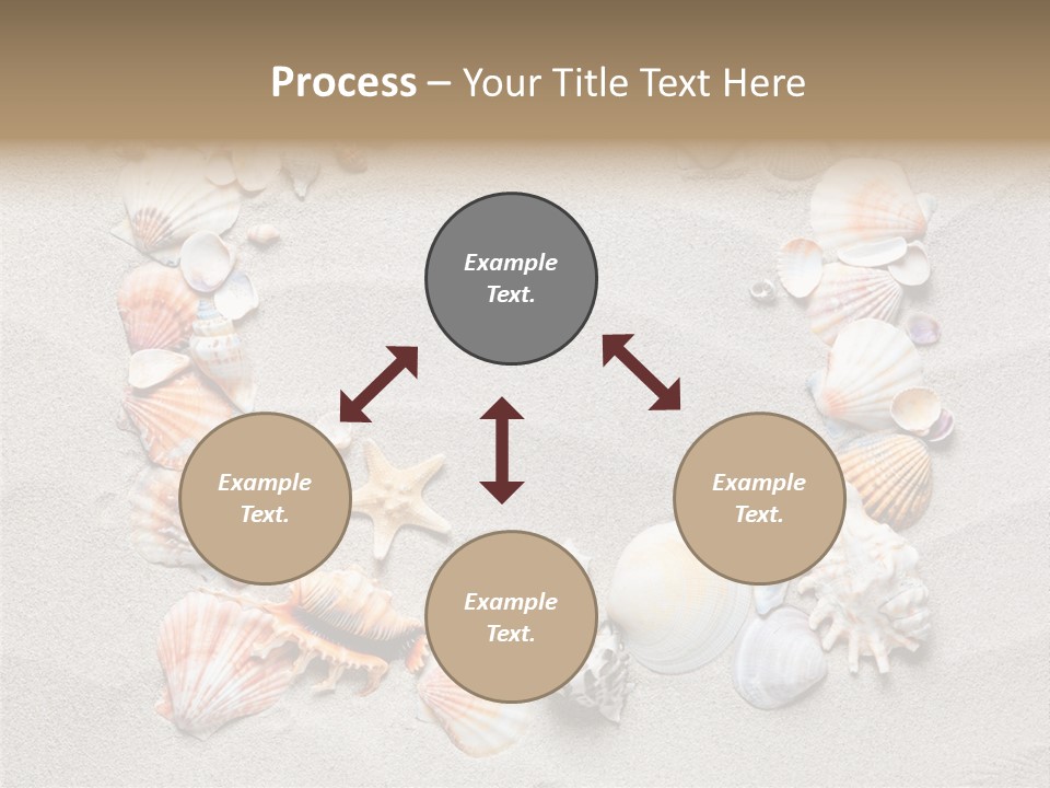 Sandy Abstract Shell PowerPoint Template