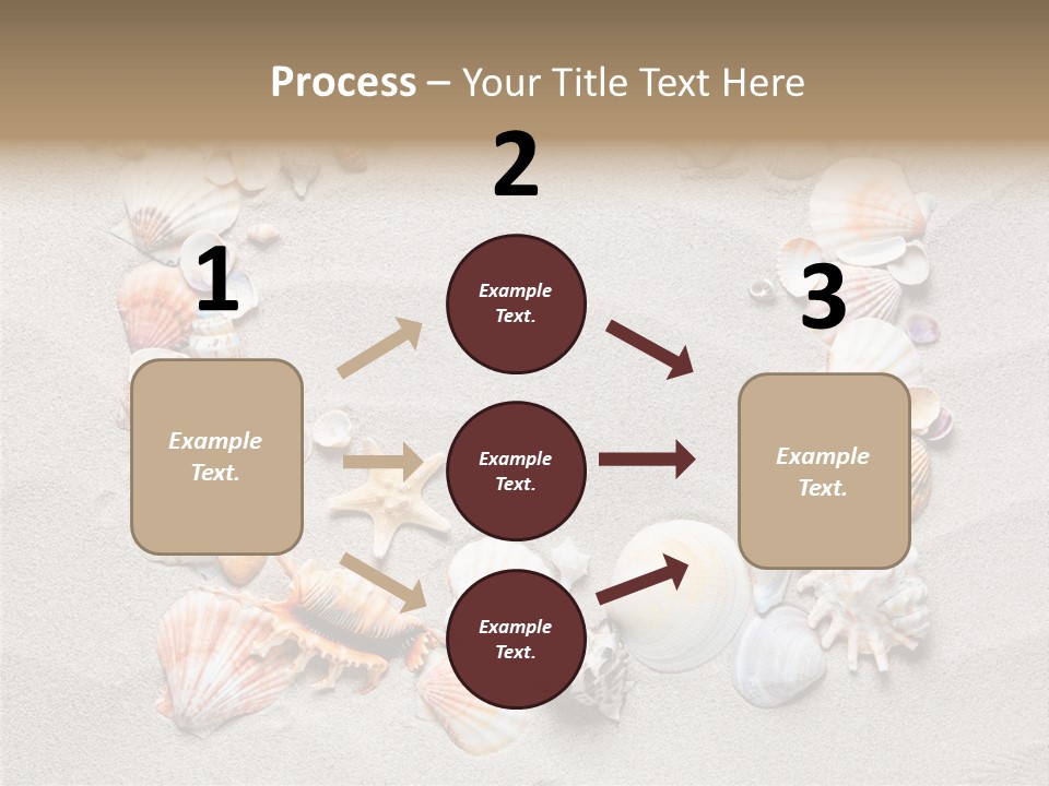Sandy Abstract Shell PowerPoint Template