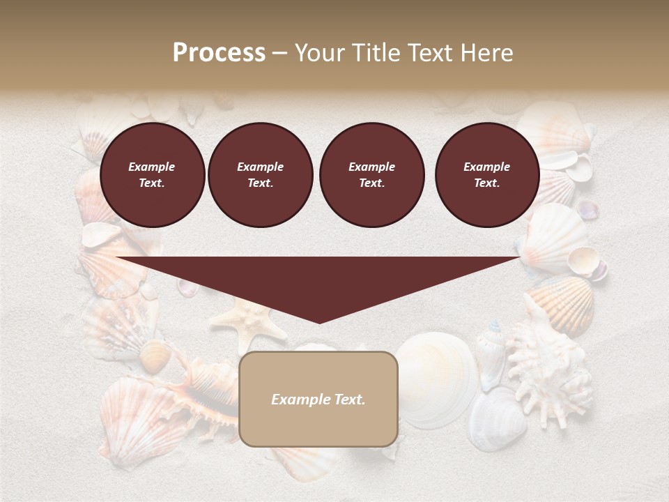 Sandy Abstract Shell PowerPoint Template