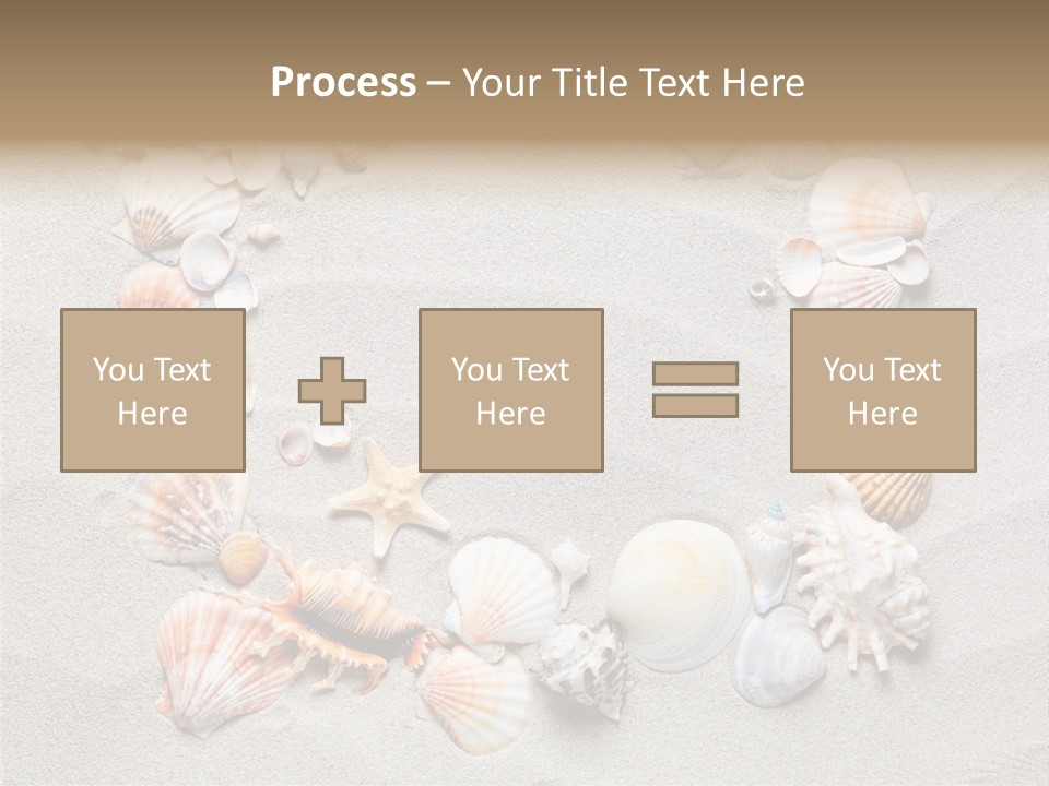 Sandy Abstract Shell PowerPoint Template