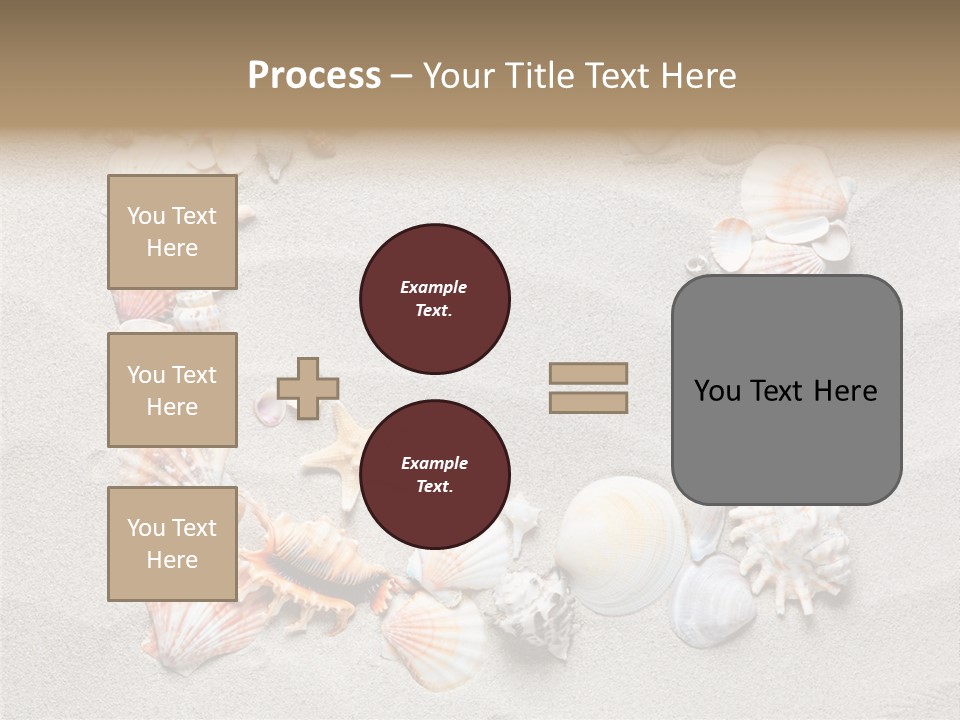 Sandy Abstract Shell PowerPoint Template