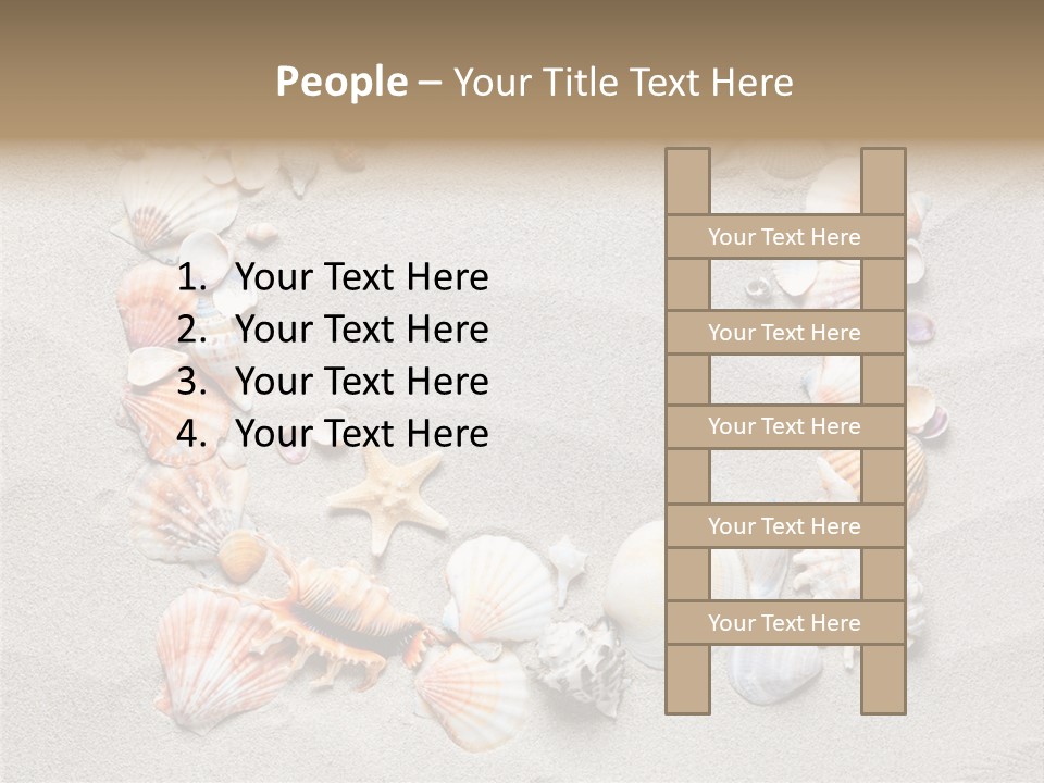 Sandy Abstract Shell PowerPoint Template