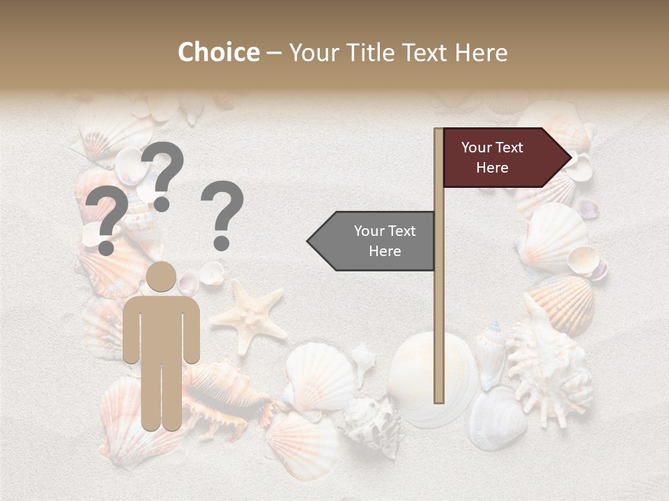 Sandy Abstract Shell PowerPoint Template