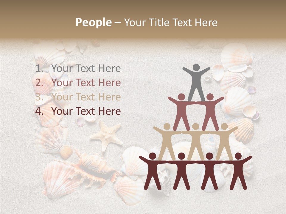 Sandy Abstract Shell PowerPoint Template