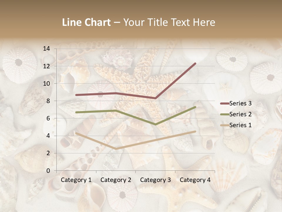 Seashell Summer Strand PowerPoint Template