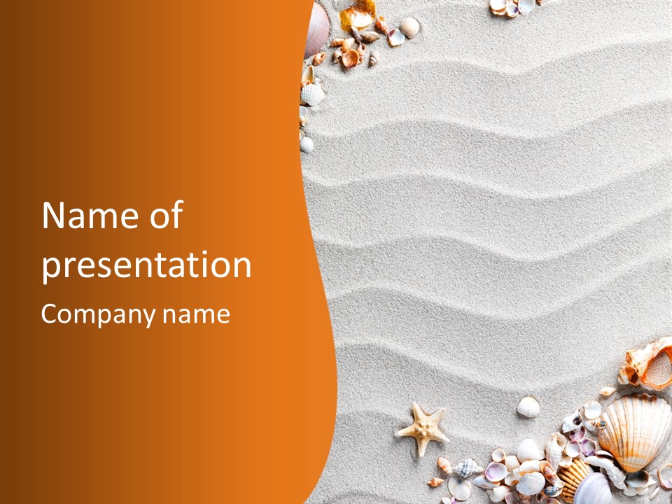 Ocean Nature Vacation PowerPoint Template