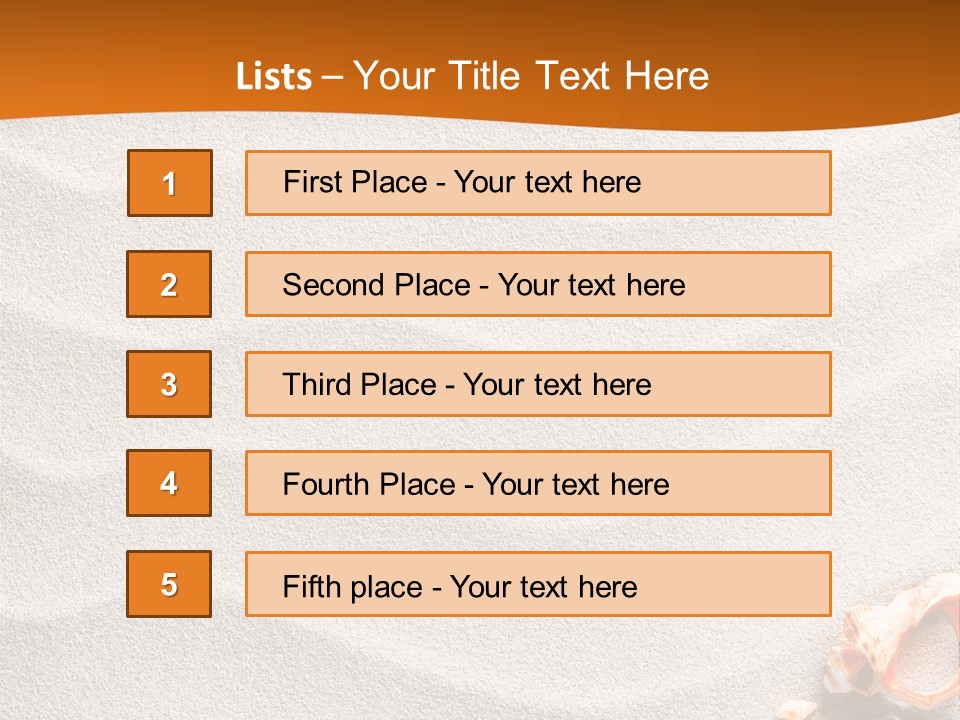 Ocean Nature Vacation PowerPoint Template