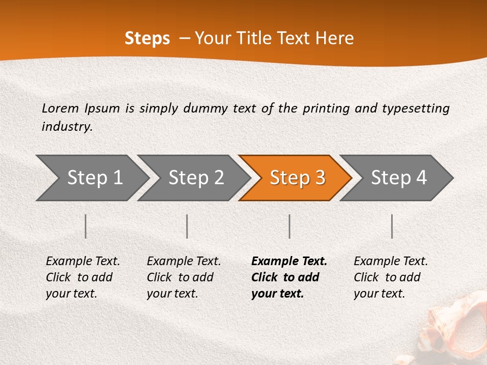 Ocean Nature Vacation PowerPoint Template