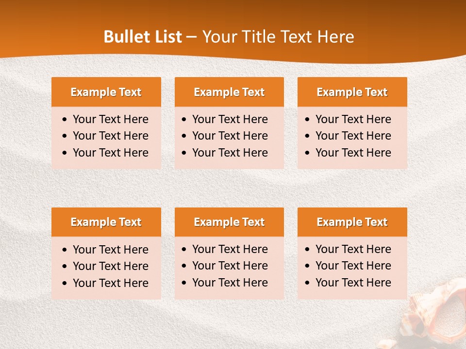 Ocean Nature Vacation PowerPoint Template