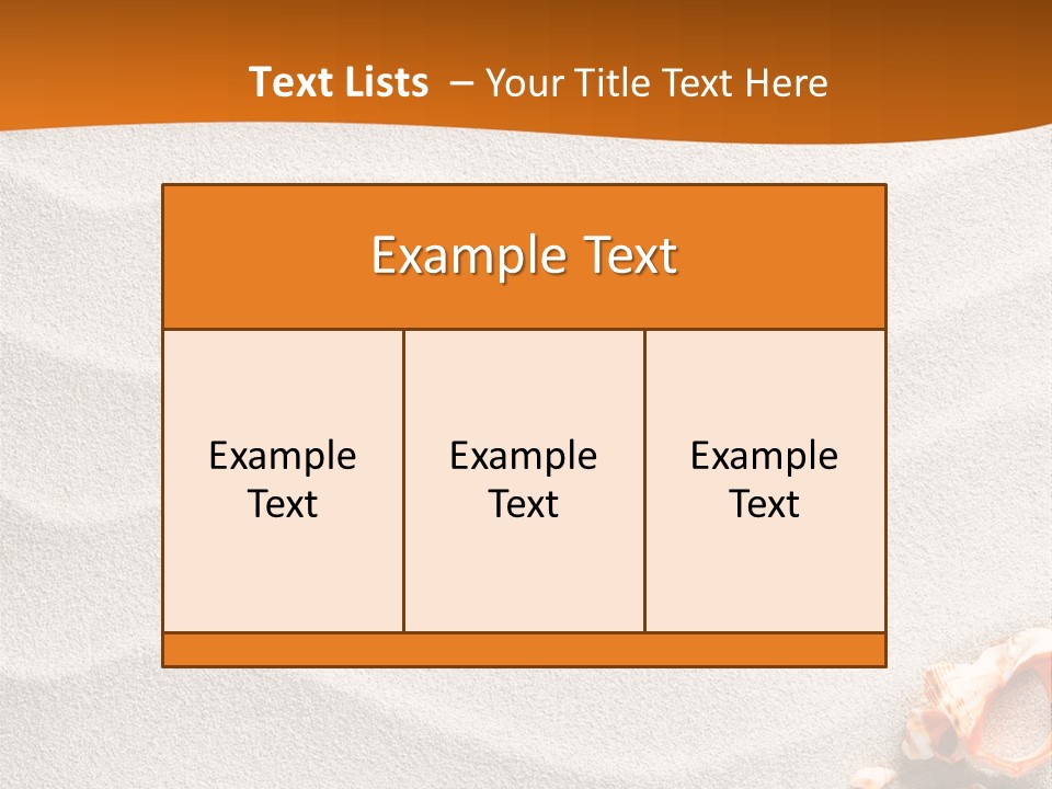Ocean Nature Vacation PowerPoint Template