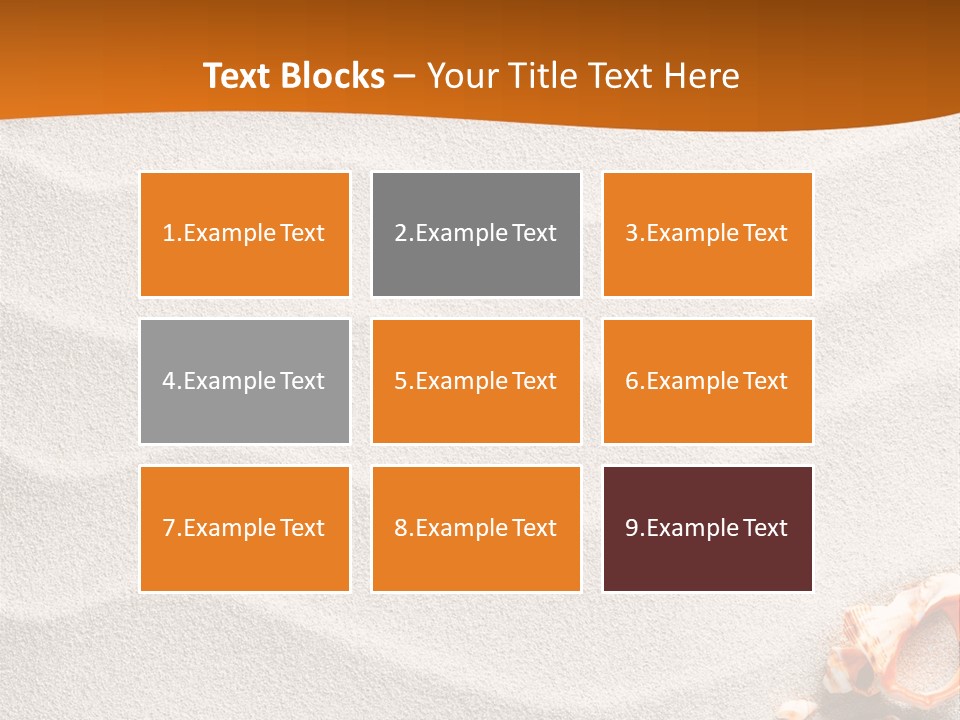 Ocean Nature Vacation PowerPoint Template