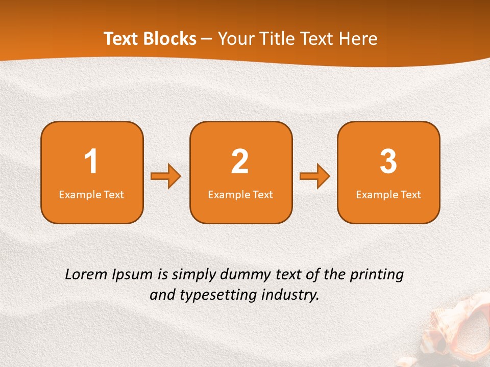 Ocean Nature Vacation PowerPoint Template