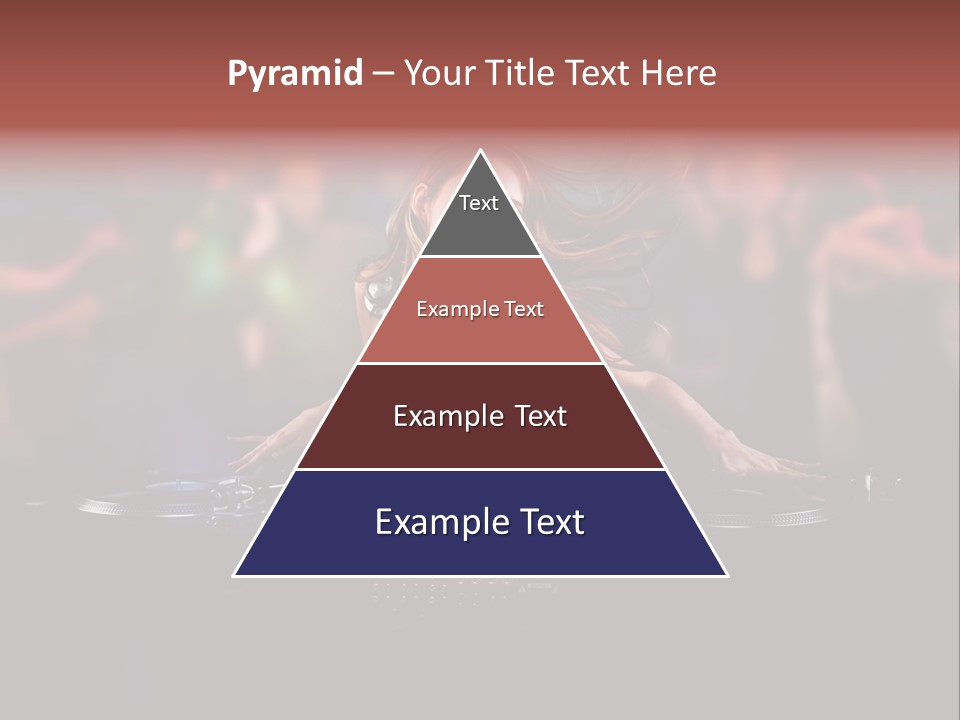 Women Portrait Musical PowerPoint Template