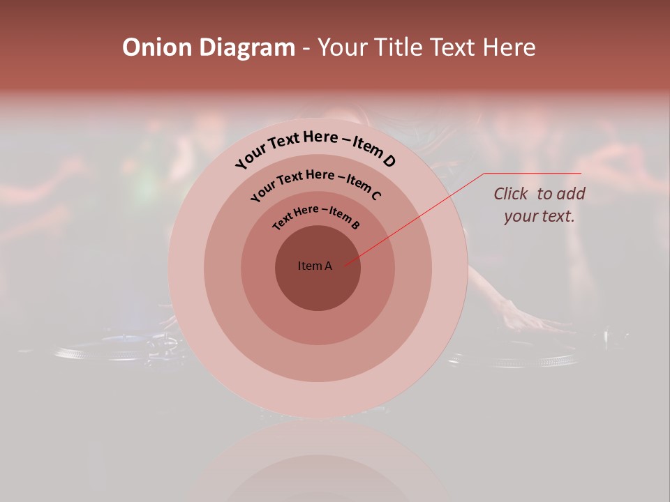 Women Portrait Musical PowerPoint Template