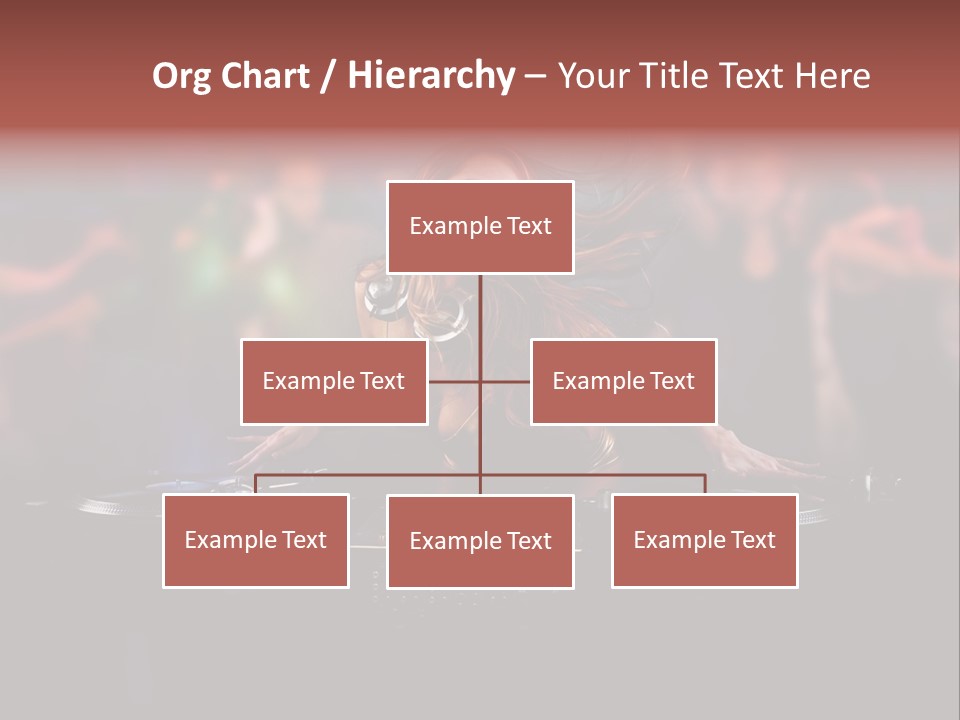 Women Portrait Musical PowerPoint Template