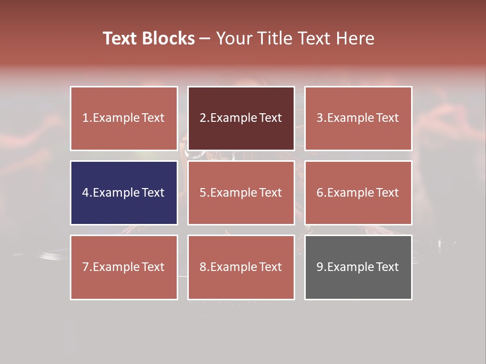 Women Portrait Musical PowerPoint Template