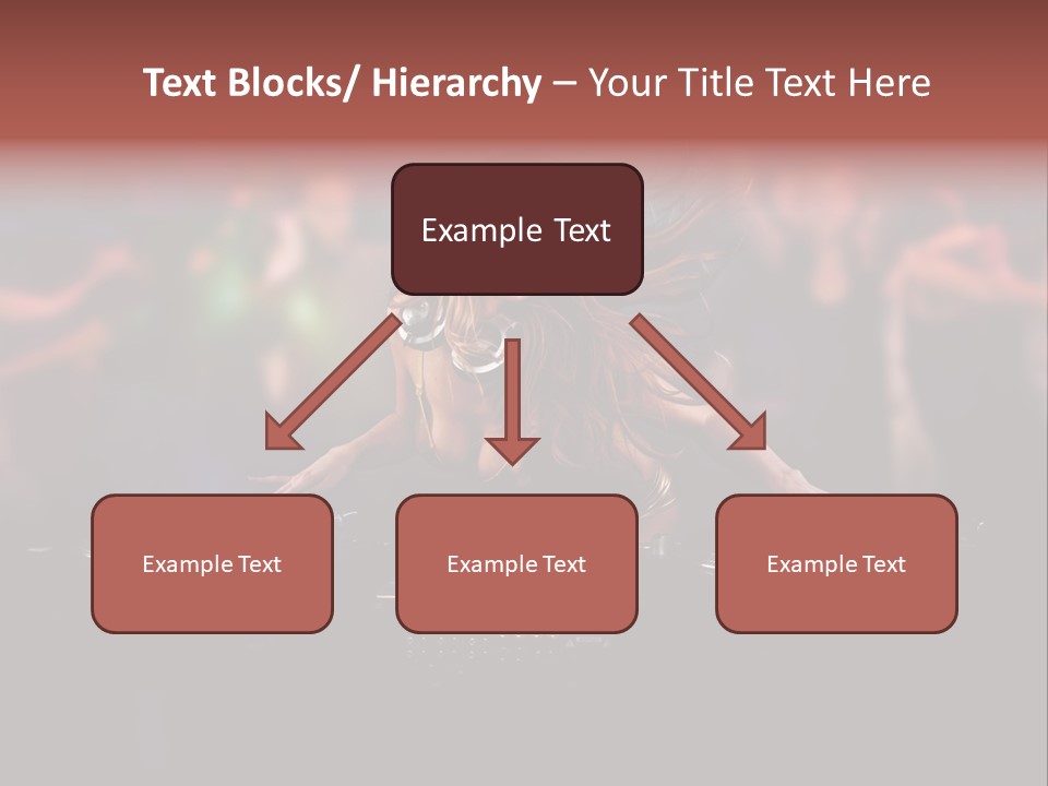 Women Portrait Musical PowerPoint Template