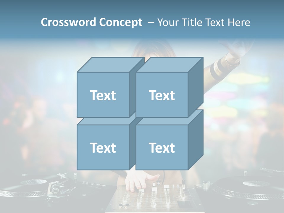 Relaxation Glamour Entertainment PowerPoint Template