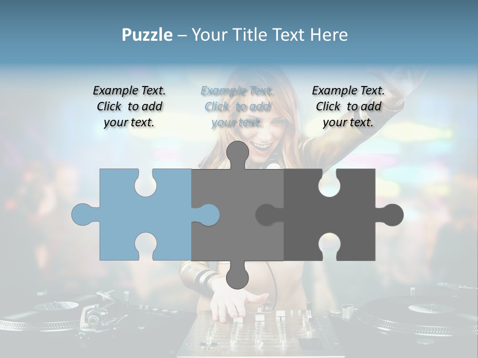 Relaxation Glamour Entertainment PowerPoint Template