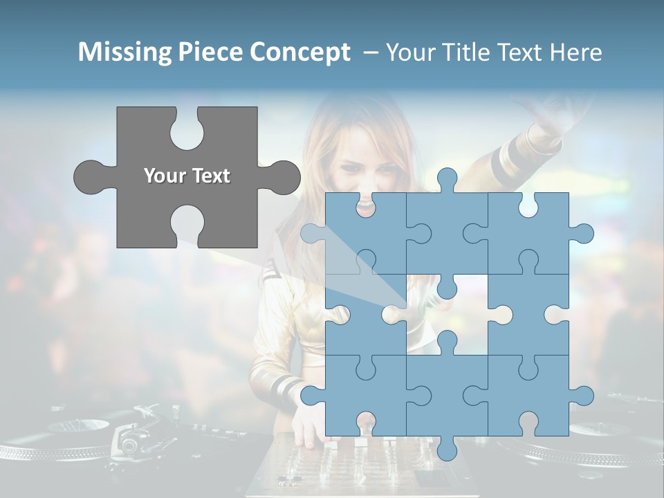 Relaxation Glamour Entertainment PowerPoint Template