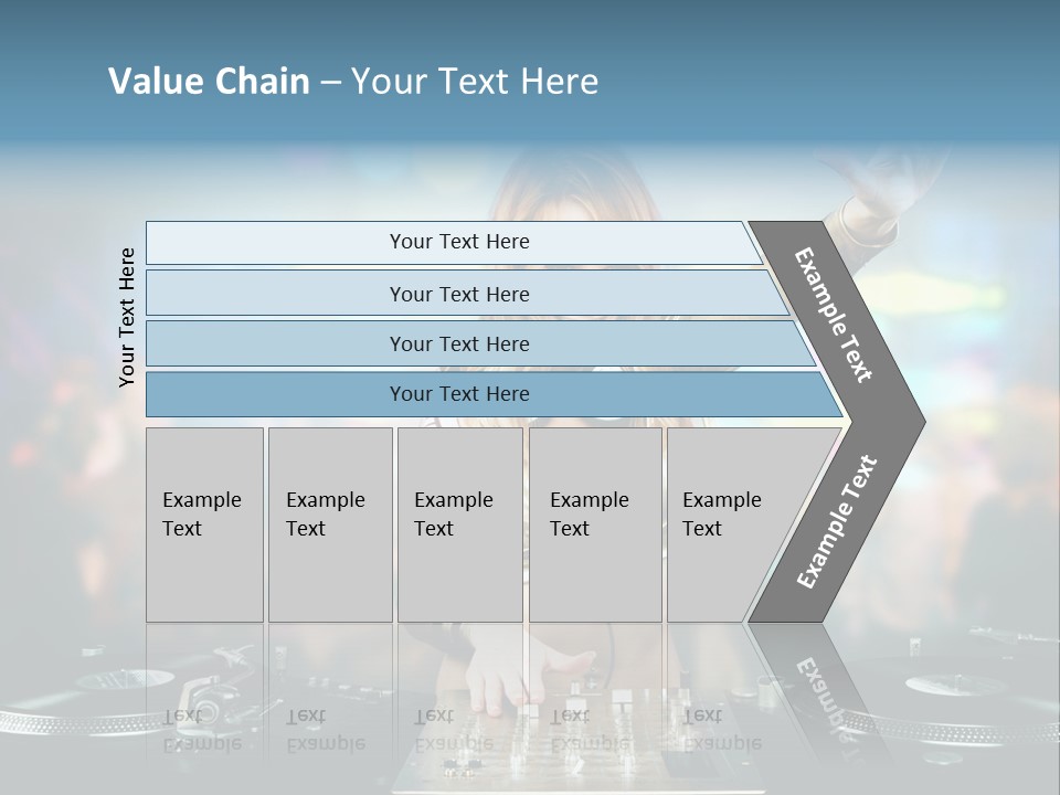 Relaxation Glamour Entertainment PowerPoint Template