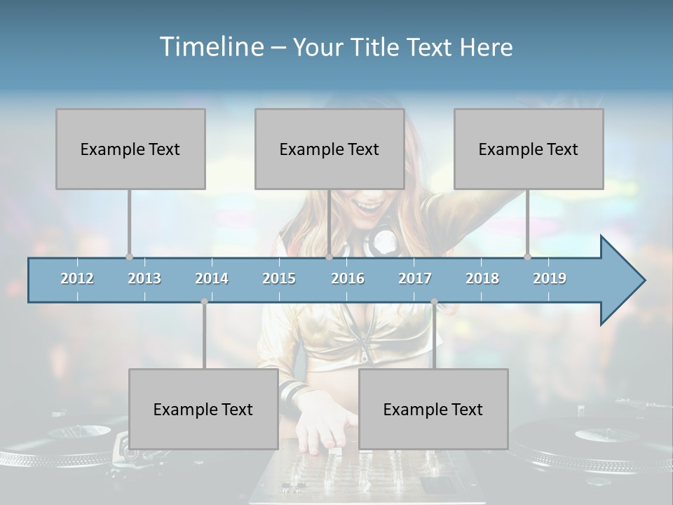 Relaxation Glamour Entertainment PowerPoint Template