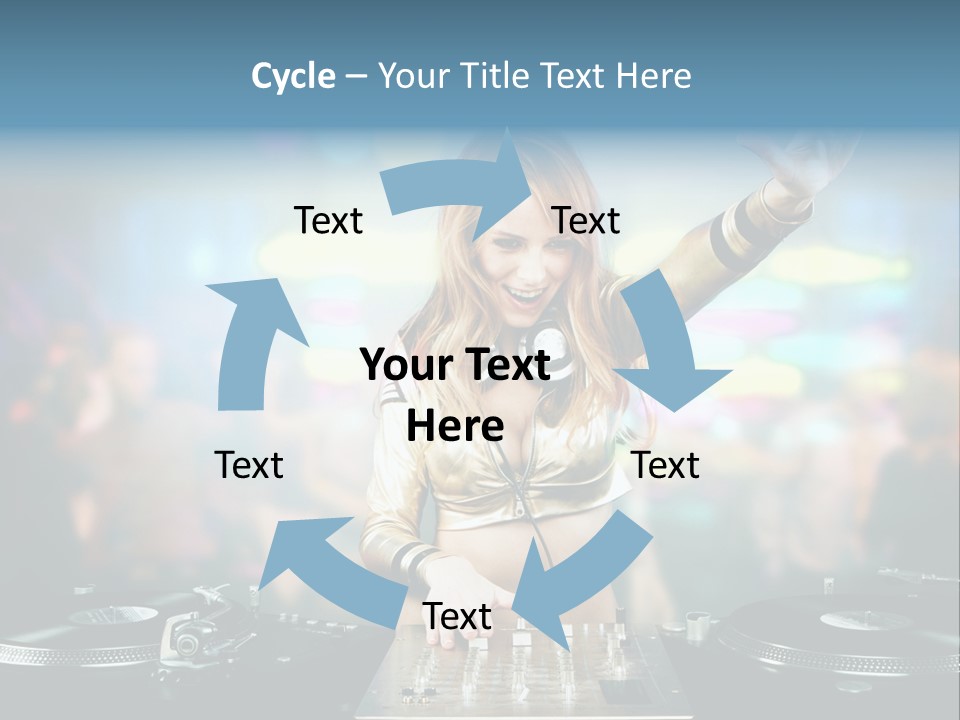 Relaxation Glamour Entertainment PowerPoint Template