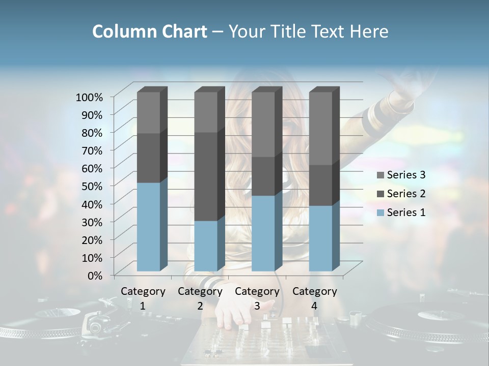 Relaxation Glamour Entertainment PowerPoint Template