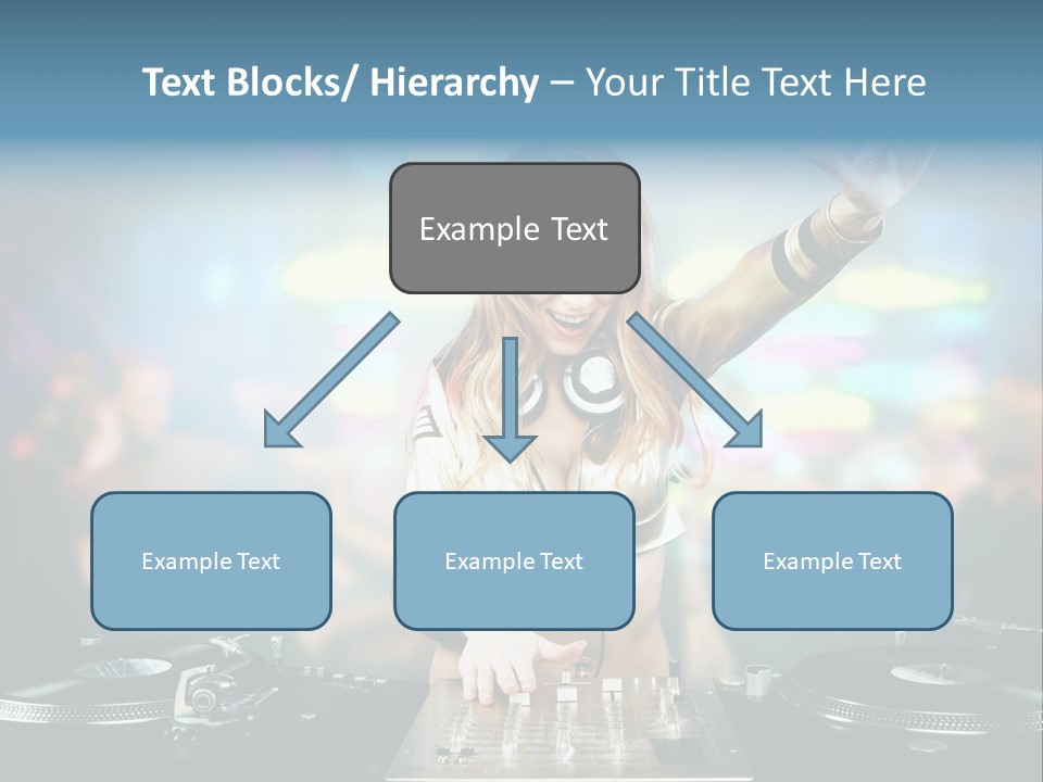 Relaxation Glamour Entertainment PowerPoint Template