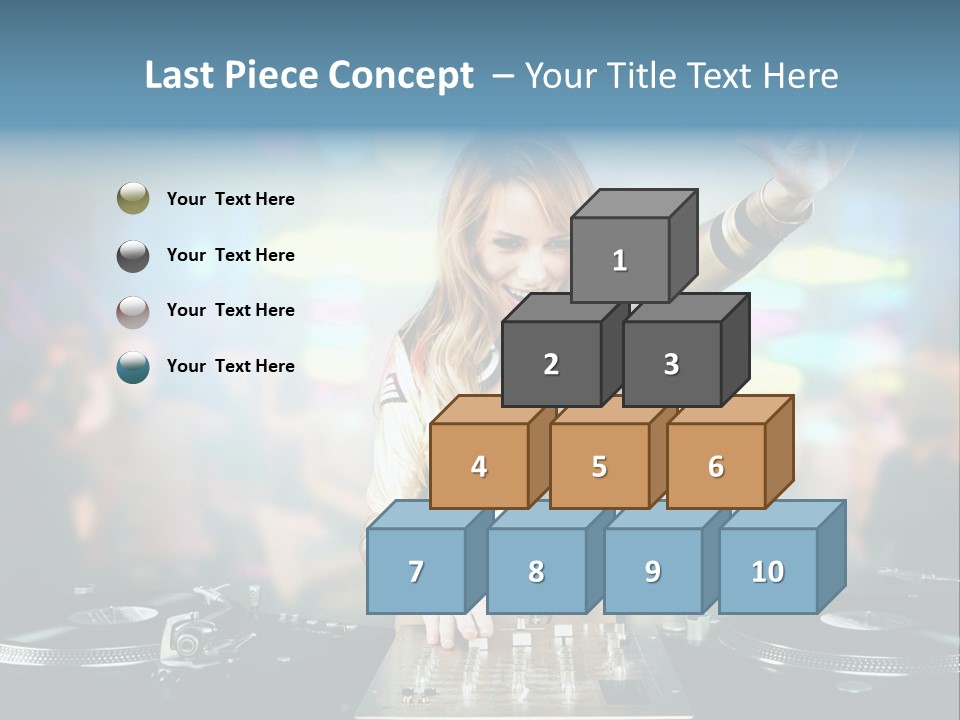 Relaxation Glamour Entertainment PowerPoint Template