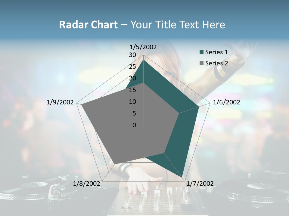 Relaxation Glamour Entertainment PowerPoint Template