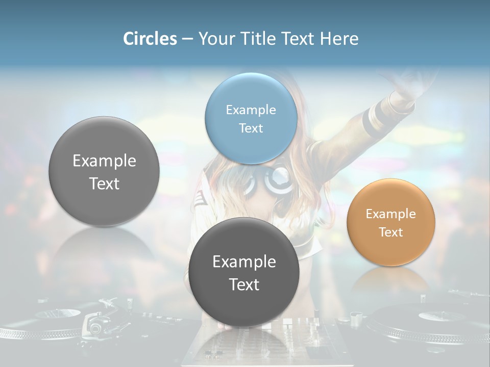 Relaxation Glamour Entertainment PowerPoint Template